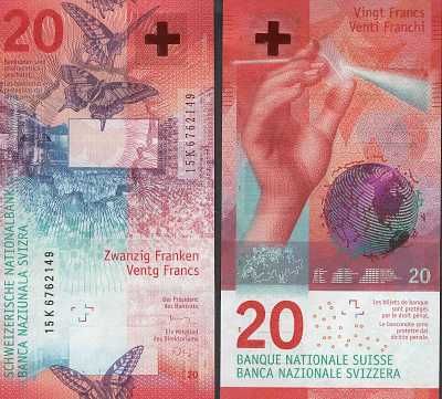 Buy CHF 20 Banknote Online