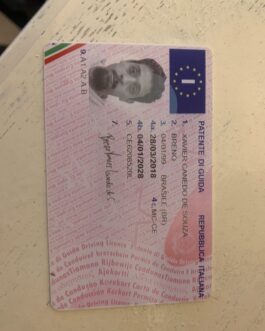 Buy Italian Driver’s licence
